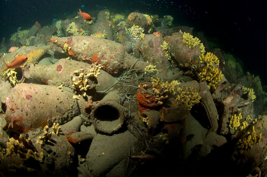 subacquea come viene vista dagli archeologi