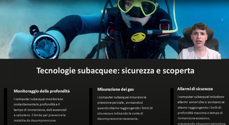 subacquea lupo tesi secondo un ragazzo di 14 anni