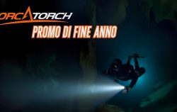 promo orcatorch fine anno luci fotografia subacquea