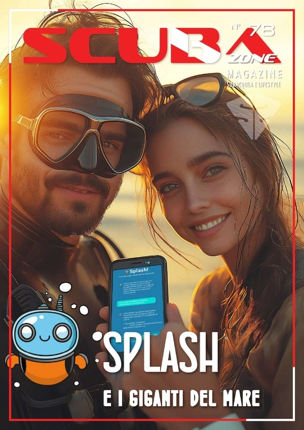 scubazone 78 cover splash giganti del mare