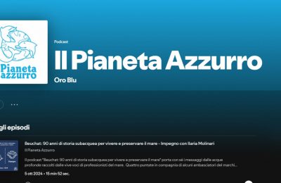 podcast il pianeta azzurro dedicati al mare e alla subacquea